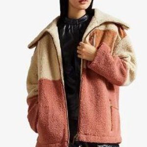 Ted Baker Iiriis Shearling Jacket